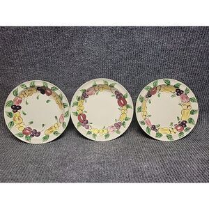 3 Pc Blue Ridge Hand‎ Painted Bowl